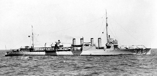USS PREBLE DD-345